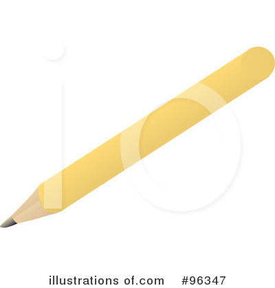 Royalty-Free (RF) Pencil Clipart Illustration by Rasmussen Images - Stock Sample #96347