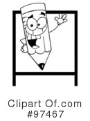 Pencil Clipart #97467 by Hit Toon