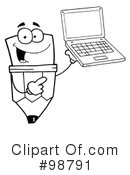 Pencil Clipart #98791 by Hit Toon