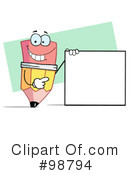 Pencil Clipart #98794 by Hit Toon
