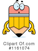 Pencil Mascot Clipart #1161074 by Cory Thoman