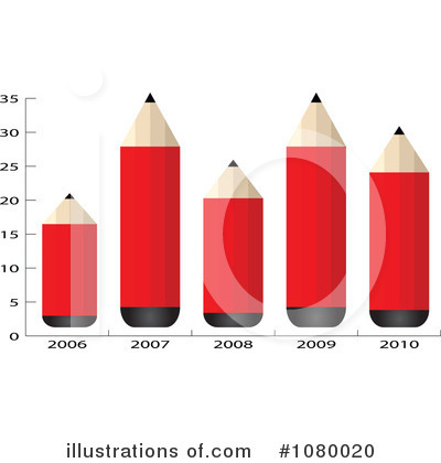 Royalty-Free (RF) Pencils Clipart Illustration by Andrei Marincas - Stock Sample #1080020