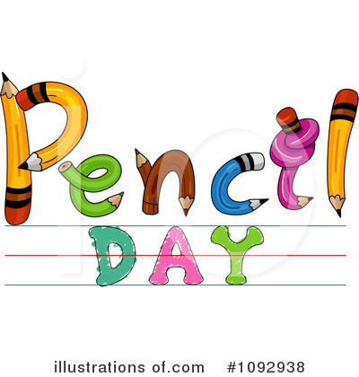 Royalty-Free (RF) Pencils Clipart Illustration by BNP Design Studio - Stock Sample #1092938
