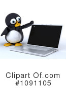 Penguin Clipart #1091105 by KJ Pargeter