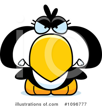 Royalty-Free (RF) Penguin Clipart Illustration by Cory Thoman - Stock Sample #1096777