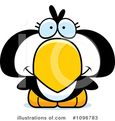 Royalty-Free (RF) Penguin Clipart Illustration by Cory Thoman - Stock Sample #1096783