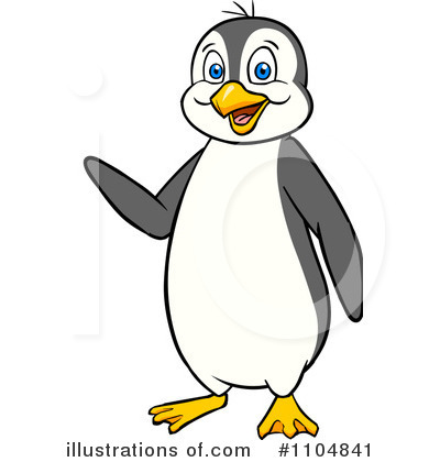 Royalty-Free (RF) Penguin Clipart Illustration by Cartoon Solutions - Stock Sample #1104841