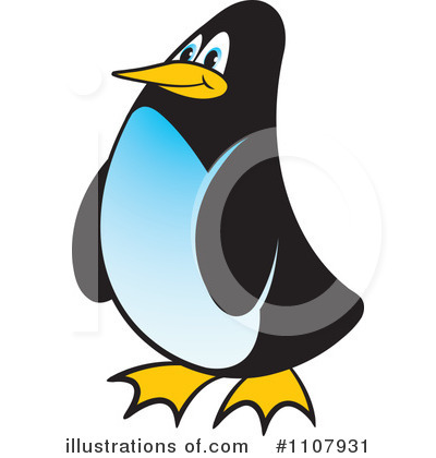 Royalty-Free (RF) Penguin Clipart Illustration by Lal Perera - Stock Sample #1107931