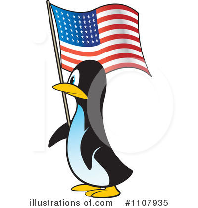 Royalty-Free (RF) Penguin Clipart Illustration by Lal Perera - Stock Sample #1107935