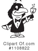 Penguin Clipart #1108822 by Dennis Holmes Designs