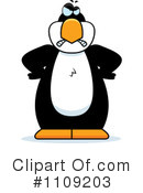 Penguin Clipart #1109203 by Cory Thoman