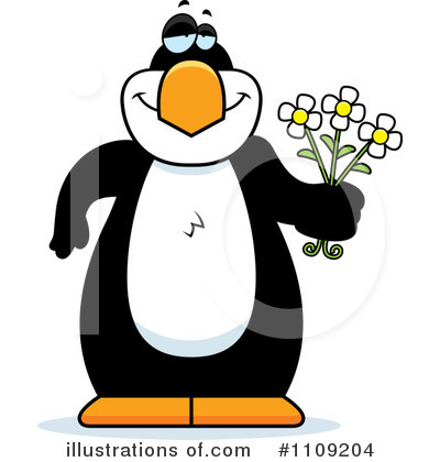 Royalty-Free (RF) Penguin Clipart Illustration by Cory Thoman - Stock Sample #1109204