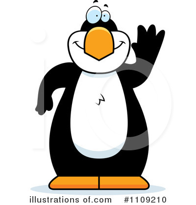 Penguin Clipart #1109210 by Cory Thoman