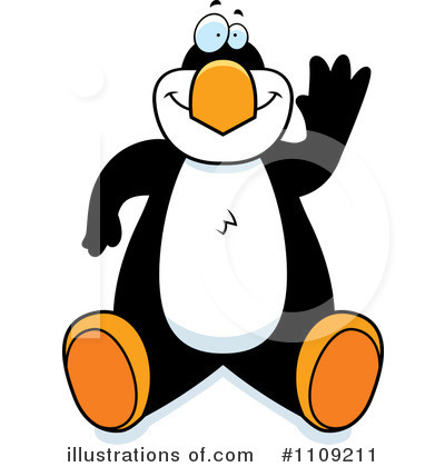 Royalty-Free (RF) Penguin Clipart Illustration by Cory Thoman - Stock Sample #1109211