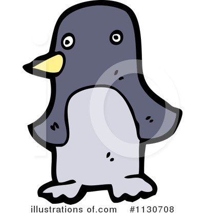 Royalty-Free (RF) Penguin Clipart Illustration by lineartestpilot - Stock Sample #1130708