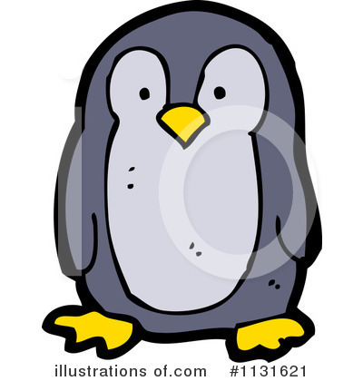Royalty-Free (RF) Penguin Clipart Illustration by lineartestpilot - Stock Sample #1131621