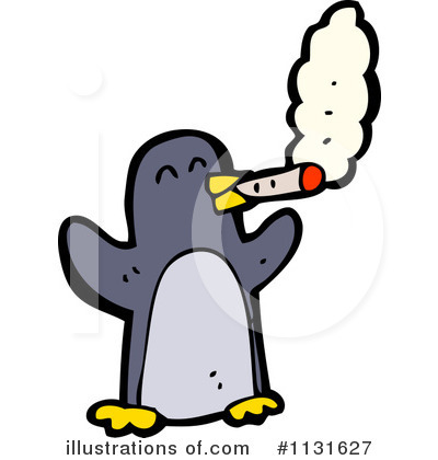 Royalty-Free (RF) Penguin Clipart Illustration by lineartestpilot - Stock Sample #1131627