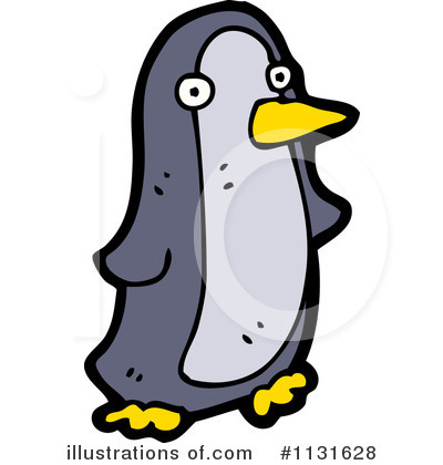 Royalty-Free (RF) Penguin Clipart Illustration by lineartestpilot - Stock Sample #1131628