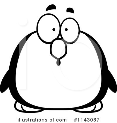 Royalty-Free (RF) Penguin Clipart Illustration by Cory Thoman - Stock Sample #1143087