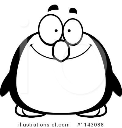 Royalty-Free (RF) Penguin Clipart Illustration by Cory Thoman - Stock Sample #1143088