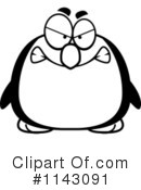 Penguin Clipart #1143091 by Cory Thoman