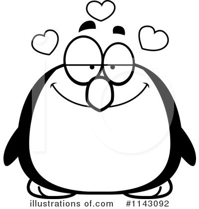 Royalty-Free (RF) Penguin Clipart Illustration by Cory Thoman - Stock Sample #1143092