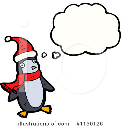 Royalty-Free (RF) Penguin Clipart Illustration by lineartestpilot - Stock Sample #1150126