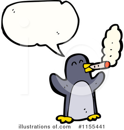 Royalty-Free (RF) Penguin Clipart Illustration by lineartestpilot - Stock Sample #1155441