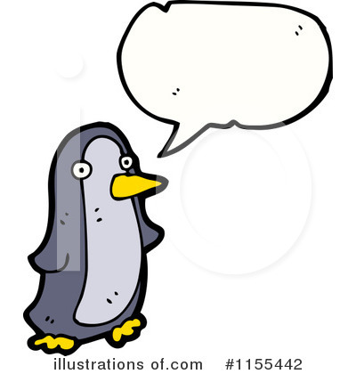 Royalty-Free (RF) Penguin Clipart Illustration by lineartestpilot - Stock Sample #1155442