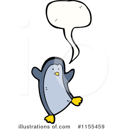 Royalty-Free (RF) Penguin Clipart Illustration by lineartestpilot - Stock Sample #1155459