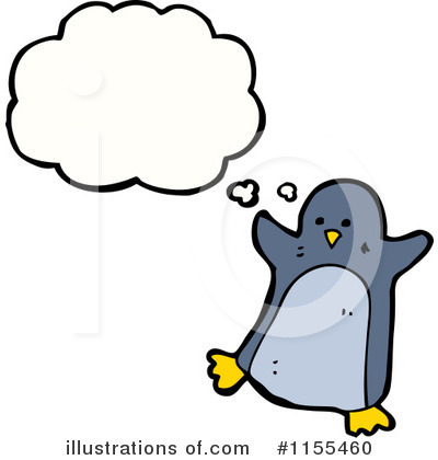 Royalty-Free (RF) Penguin Clipart Illustration by lineartestpilot - Stock Sample #1155460