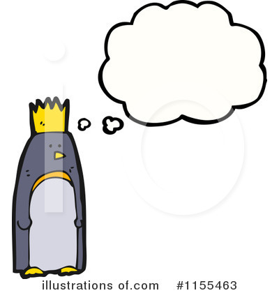 Royalty-Free (RF) Penguin Clipart Illustration by lineartestpilot - Stock Sample #1155463