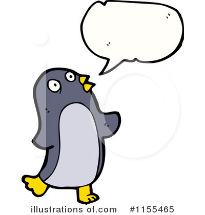 Royalty-Free (RF) Penguin Clipart Illustration by lineartestpilot - Stock Sample #1155465