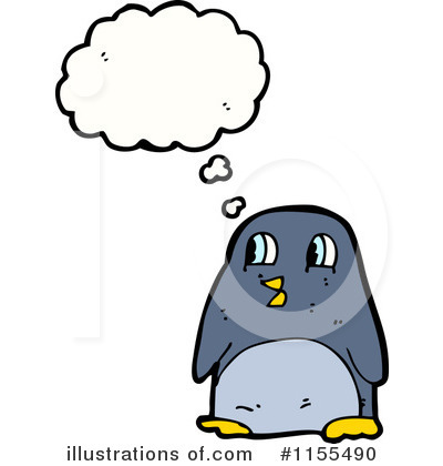 Royalty-Free (RF) Penguin Clipart Illustration by lineartestpilot - Stock Sample #1155490