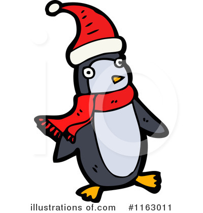 Royalty-Free (RF) Penguin Clipart Illustration by lineartestpilot - Stock Sample #1163011