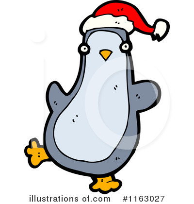 Royalty-Free (RF) Penguin Clipart Illustration by lineartestpilot - Stock Sample #1163027