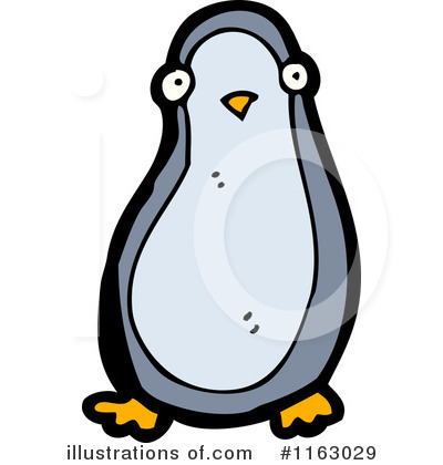 Royalty-Free (RF) Penguin Clipart Illustration by lineartestpilot - Stock Sample #1163029