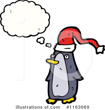 Royalty-Free (RF) Penguin Clipart Illustration by lineartestpilot - Stock Sample #1163069