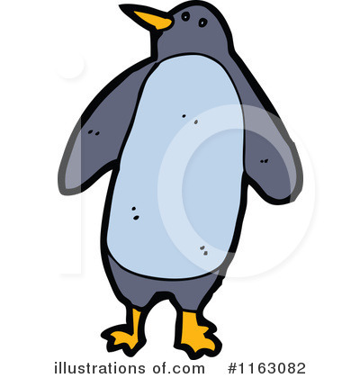 Royalty-Free (RF) Penguin Clipart Illustration by lineartestpilot - Stock Sample #1163082