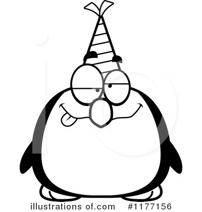 Royalty-Free (RF) Penguin Clipart Illustration by Cory Thoman - Stock Sample #1177156