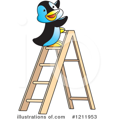 Royalty-Free (RF) Penguin Clipart Illustration by Lal Perera - Stock Sample #1211953
