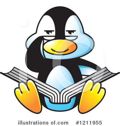 Royalty-Free (RF) Penguin Clipart Illustration by Lal Perera - Stock Sample #1211955
