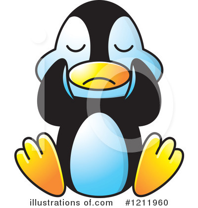 Royalty-Free (RF) Penguin Clipart Illustration by Lal Perera - Stock Sample #1211960
