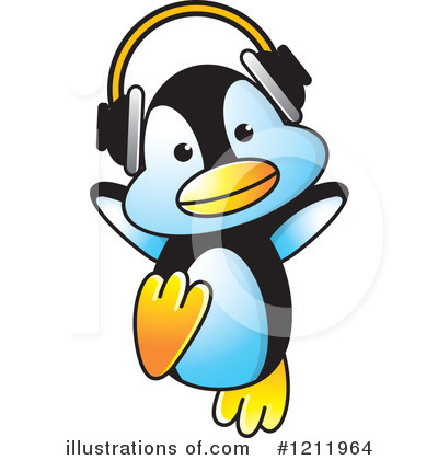 Royalty-Free (RF) Penguin Clipart Illustration by Lal Perera - Stock Sample #1211964