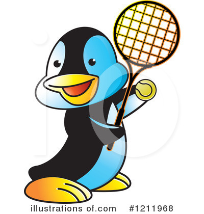 Royalty-Free (RF) Penguin Clipart Illustration by Lal Perera - Stock Sample #1211968