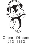 Penguin Clipart #1211982 by Lal Perera