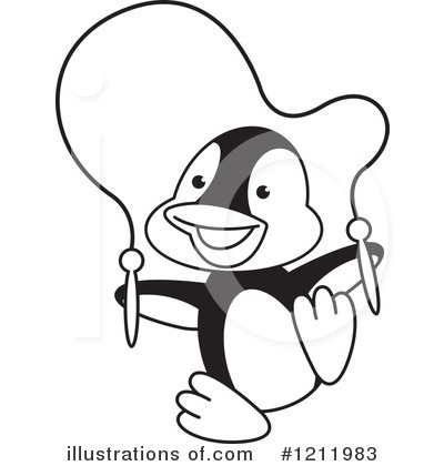 Royalty-Free (RF) Penguin Clipart Illustration by Lal Perera - Stock Sample #1211983