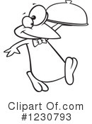 Penguin Clipart #1230793 by toonaday