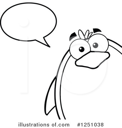 Royalty-Free (RF) Penguin Clipart Illustration by Hit Toon - Stock Sample #1251038