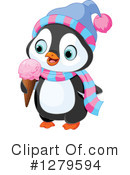 Penguin Clipart #1279594 by Pushkin